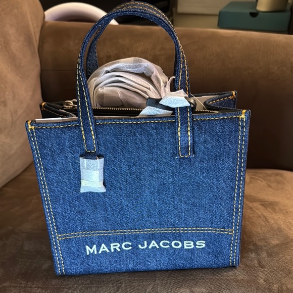 Marc Jacobs Handbags - Marc Jacobs Indigo Denim Tote